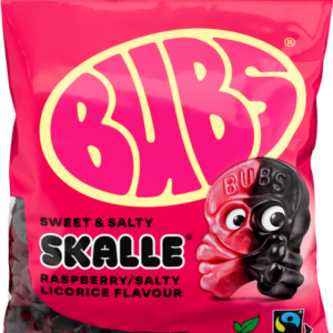 Bubs Sweet & Salty raspberry/salty licorice flavour 90g