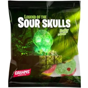 Legend of the sour skulls-fruity&sour 60g