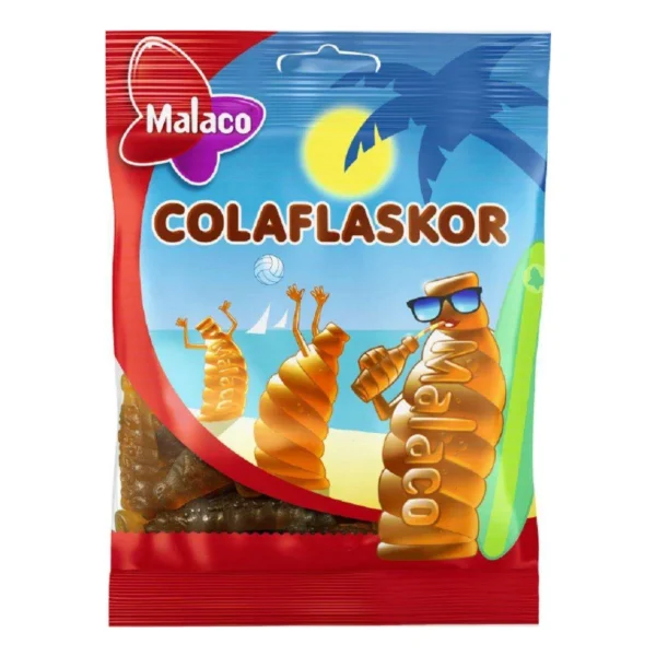 Malaco Cola-Flaskor 95g