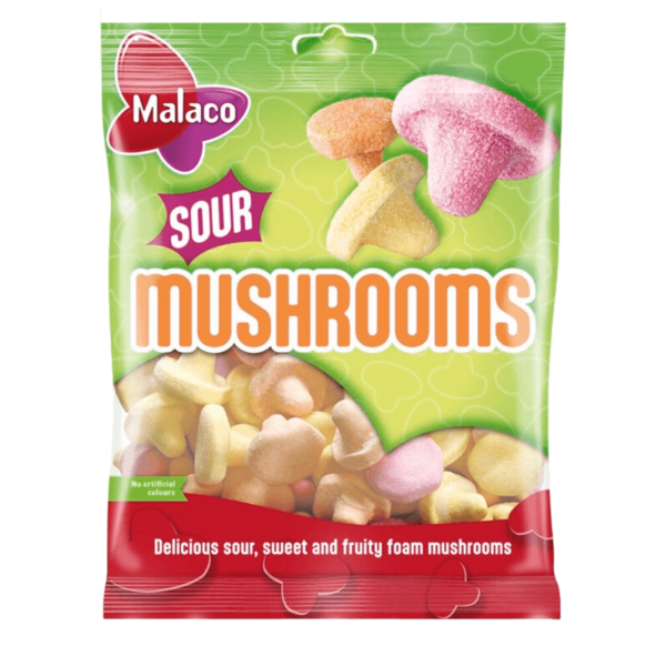 Malaco Mushrooms sour 100g