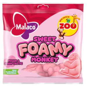 Malaco sweet Foamy monkey 115g