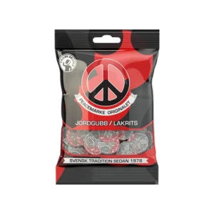 Peacemarke Originalet Jordgubb/Lakrits 80g