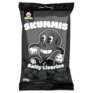 Skummis Salty licorice 80g