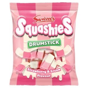 Squashies Drumstick Strawberry and cream flavour 140g