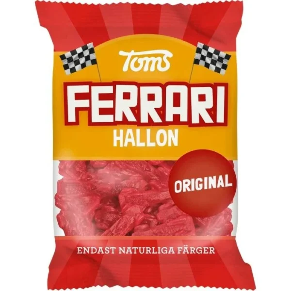 Tom’s Ferrari hallon 130g