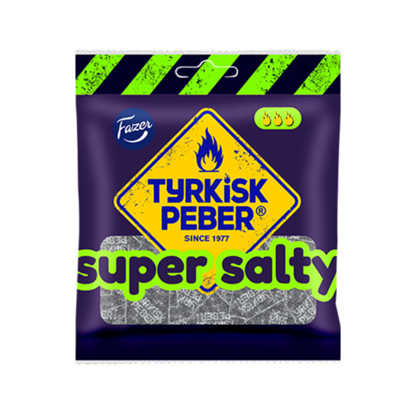 Tyrkisk Peber super salty 80g